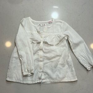 Zara girls shirt, like new. Size 2/3 years.